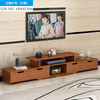 Simple Modern Retractable TV Stand To The Wall Small Apartment Nordic TV Cabinet Adjustable